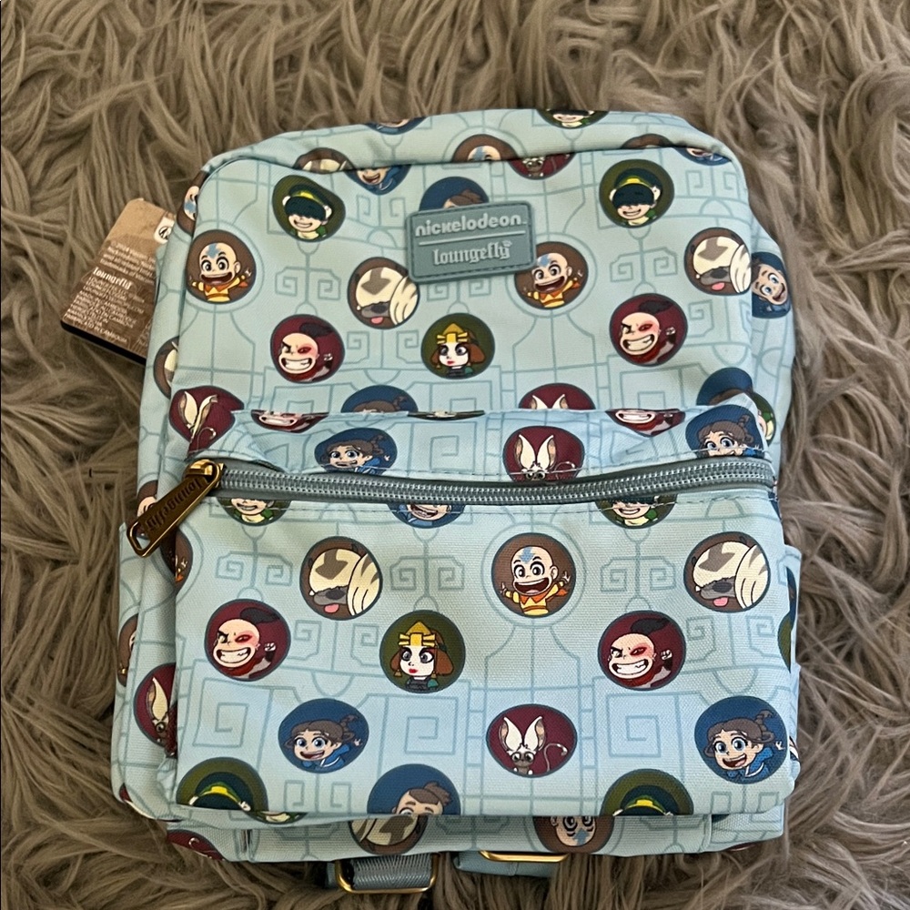 Nickelodeon Loungefly Blue Character Backpack